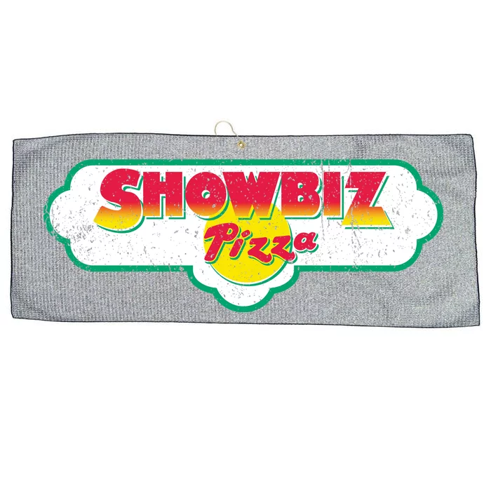 Defunct Restaurant Showbizz Pizza Large Microfiber Waffle Golf Towel