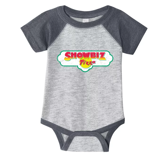 Defunct Restaurant Showbizz Pizza Infant Baby Jersey Bodysuit