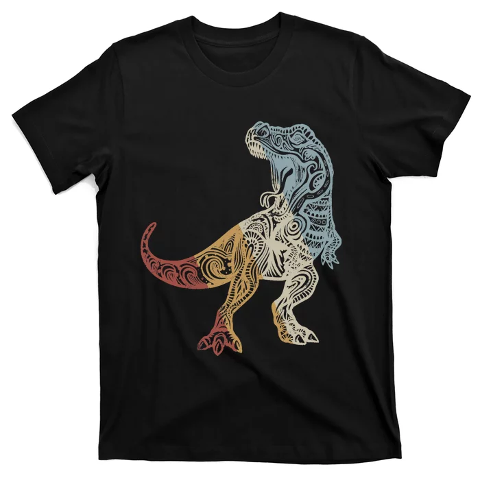 Dinosaur Retro Style Vintage T-Shirt