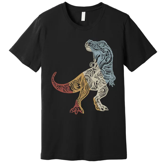 Dinosaur Retro Style Vintage Premium T-Shirt