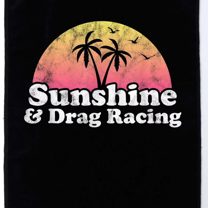 Drag Racing Sunshine And Drag Racing Platinum Collection Golf Towel