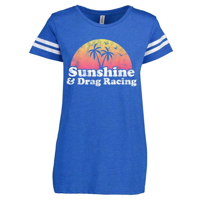 Drag Racing Sunshine And Drag Racing Enza Ladies Jersey Football T-Shirt