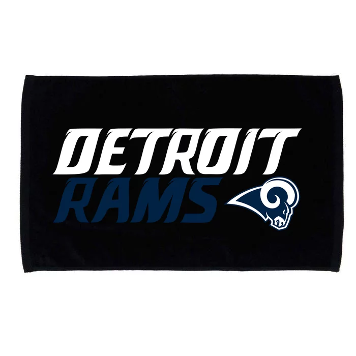 Detroit Rams Superbowl 2022 Microfiber Hand Towel