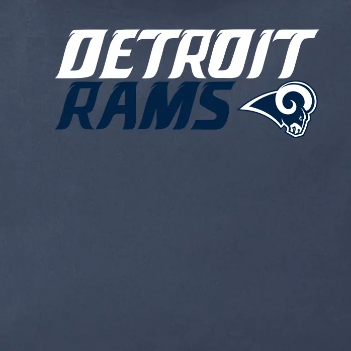 Detroit Rams Superbowl 2022 Zip Tote Bag