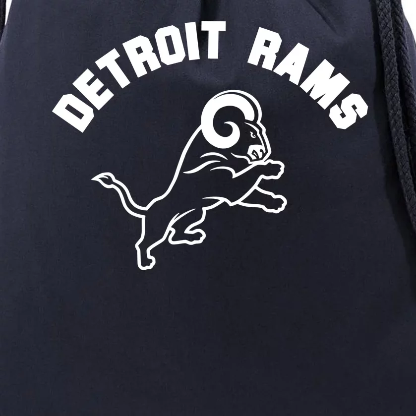 Detroit Rams Drawstring Bag