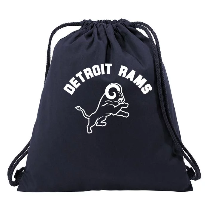 Detroit Rams Drawstring Bag