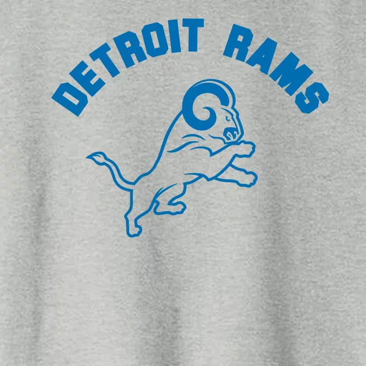 Detroit Rams Women's Crop Top Tee