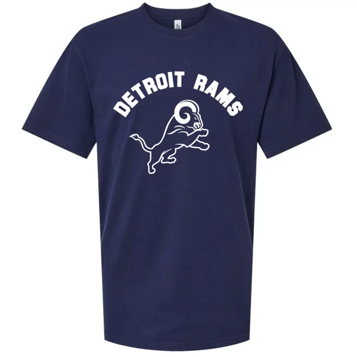 Detroit Rams Sueded Cloud Jersey T-Shirt