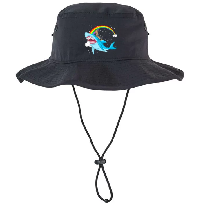 Dachshund Riding Shark Legacy Cool Fit Booney Bucket Hat