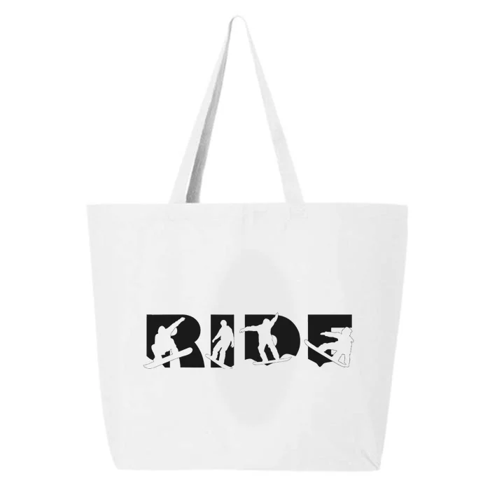 Dark Ride Snowboard Snowboarding Epic Snowboarder Graphic 25L Jumbo Tote