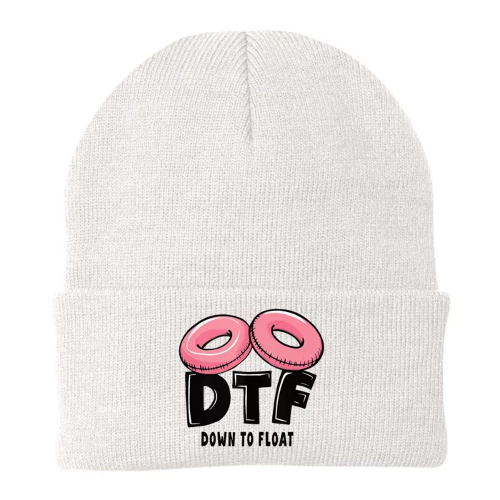 Dtf River Tubing Down To Float Summer Float Trip Knit Cap Winter Beanie