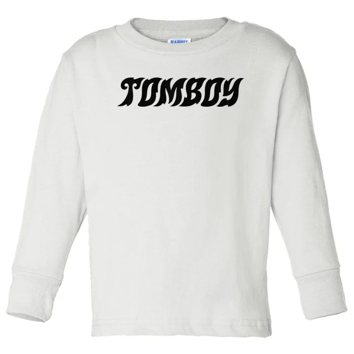 Destiny Rogers Tom Raglan Baseball Toddler Long Sleeve Shirt