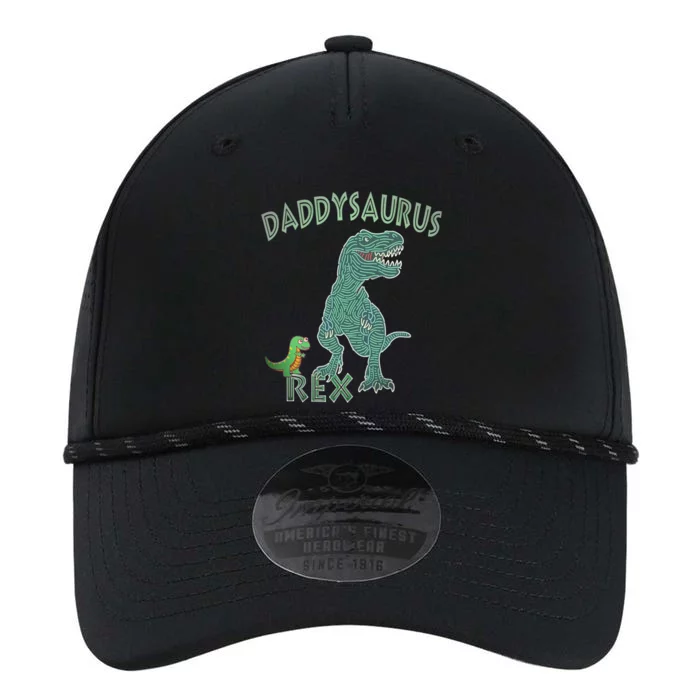 Daddysaurus Rex Tyrannosaurus Dino Dad Funny Gift Performance The Dyno Cap