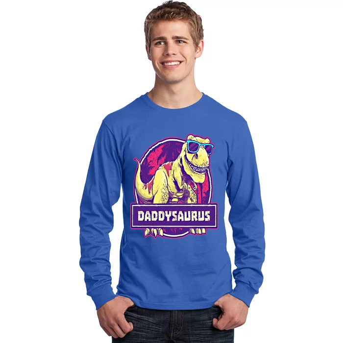 Daddysaurus Rex Tee Classic Sunglasses Gift Long Sleeve Shirt