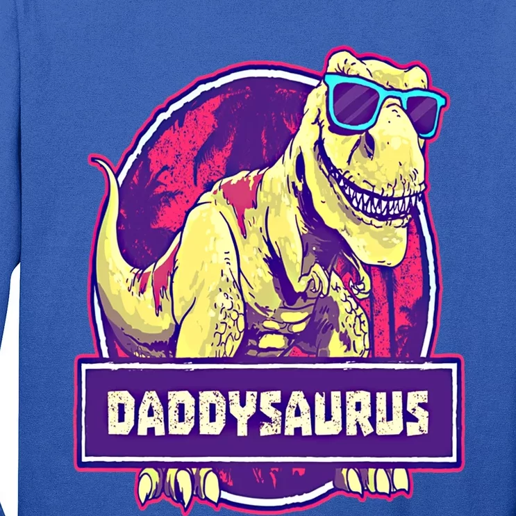 Daddysaurus Rex Tee Classic Sunglasses Gift Long Sleeve Shirt