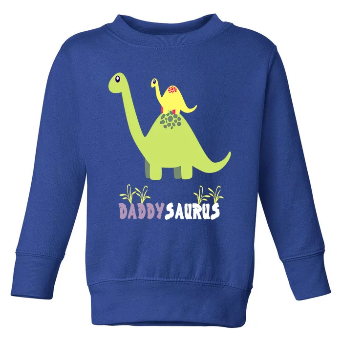 Daddysaurus Rex Tee Dinosaur Fathers Day Gift Toddler Sweatshirt