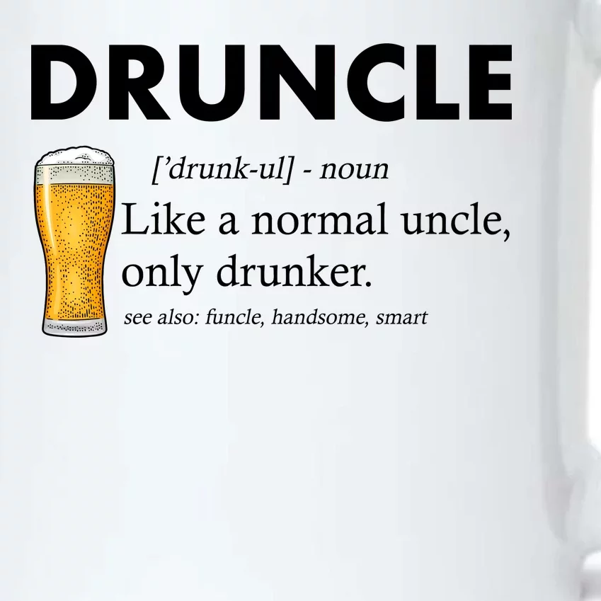 Druncle Funny Uncle Definition See Also Funcle Black Color Changing Mug