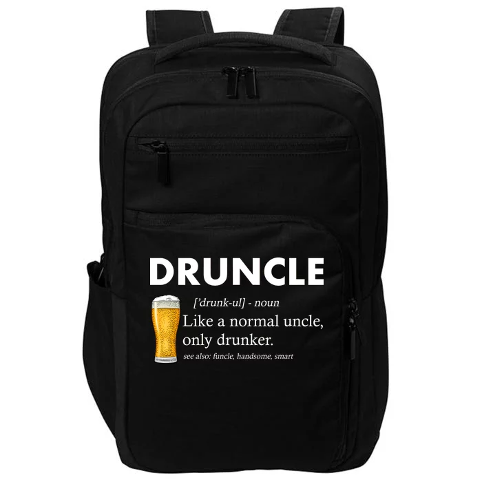 Druncle Funny Uncle Definition See Also Funcle Impact Tech Backpack