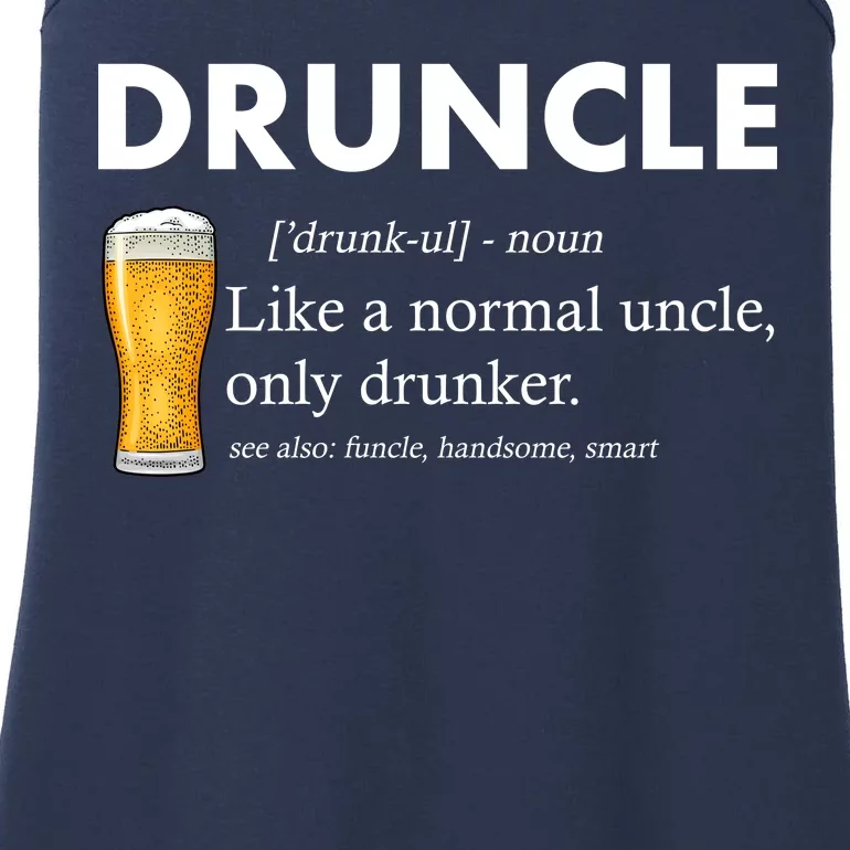 Druncle Funny Uncle Definition See Also Funcle Ladies Essential Tank