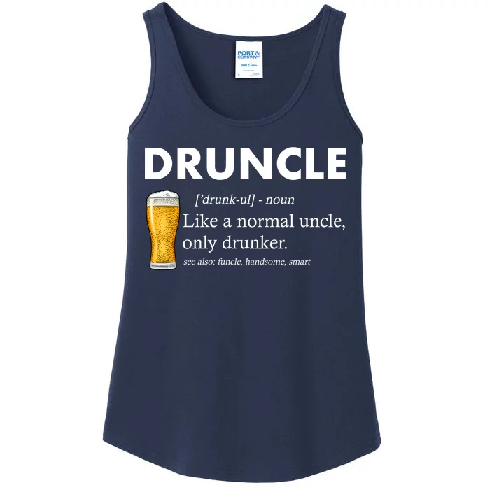 Druncle Funny Uncle Definition See Also Funcle Ladies Essential Tank