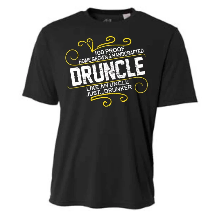 Druncle Like A Uncle Just Drunker Cooling Performance Crew T-Shirt