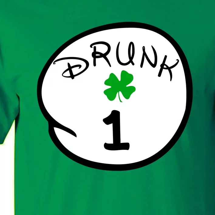 Drunk 1 2 3 4 5 Clover Personalized St Patrick's Day Tall T-Shirt