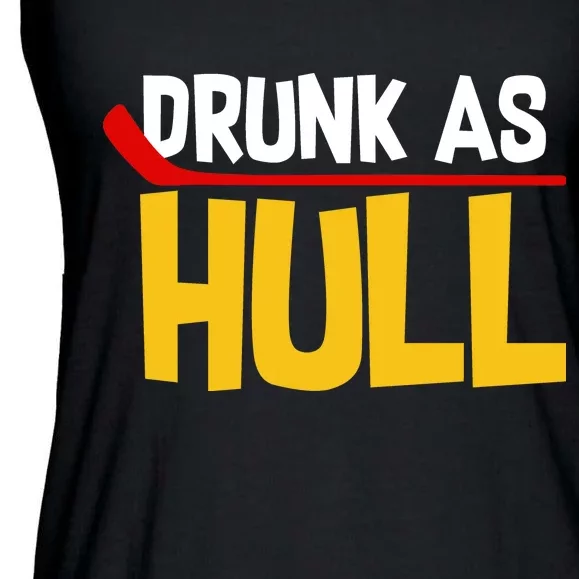 Drunk As Hull Ladies Essential Flowy Tank