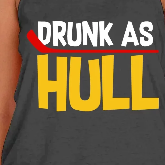 Drunk As Hull Women's Knotted Racerback Tank