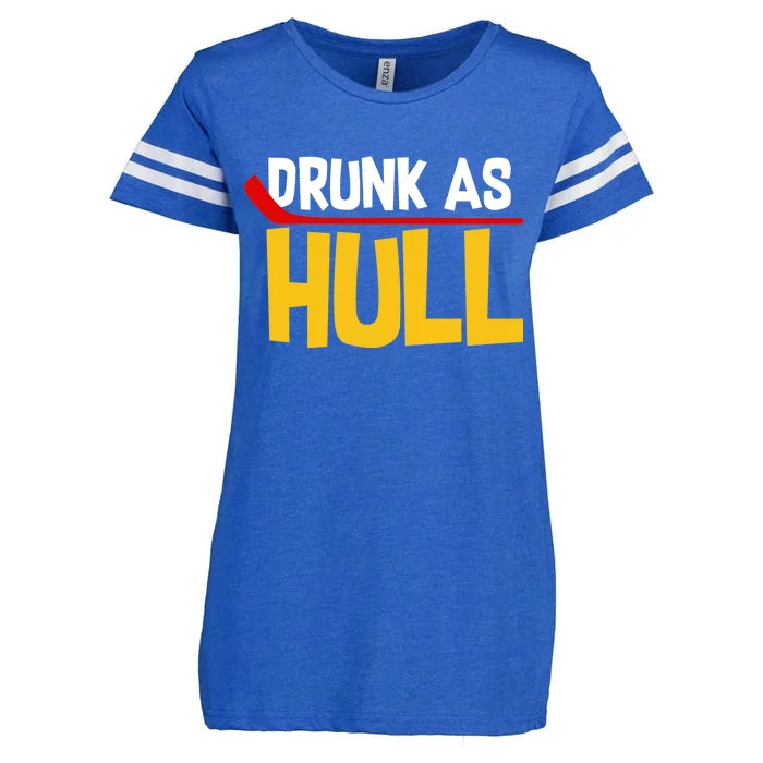 Drunk As Hull Enza Ladies Jersey Football T-Shirt