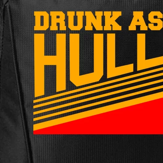 Drunk As Hull Logo City Backpack