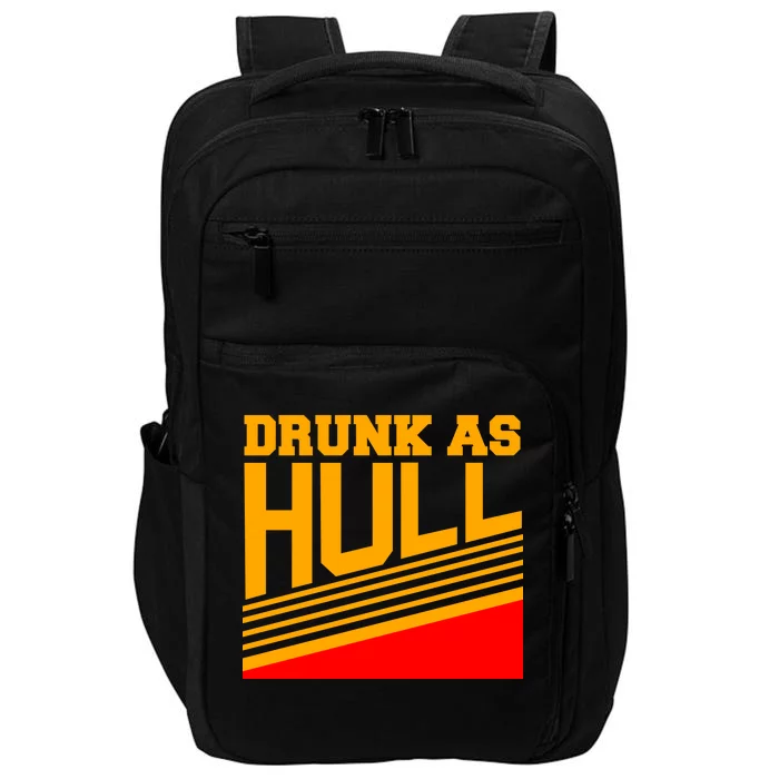 Drunk As Hull Logo Impact Tech Backpack