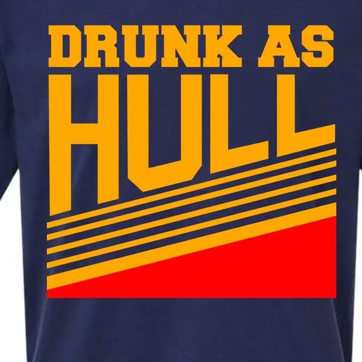 Drunk As Hull Logo Sueded Cloud Jersey T-Shirt