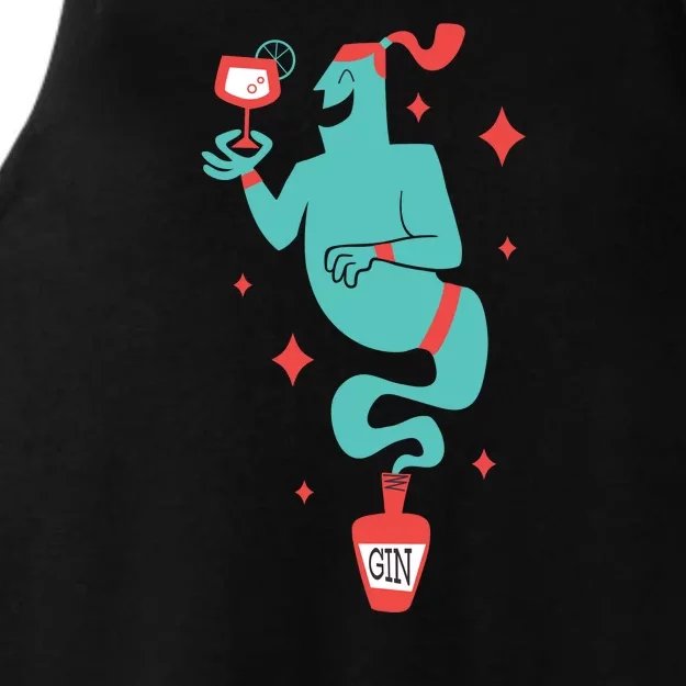 Drunk Genie Ladies Tri-Blend Wicking Tank