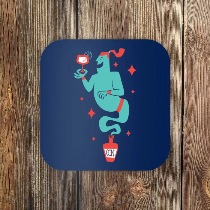 Drunk Genie Coaster