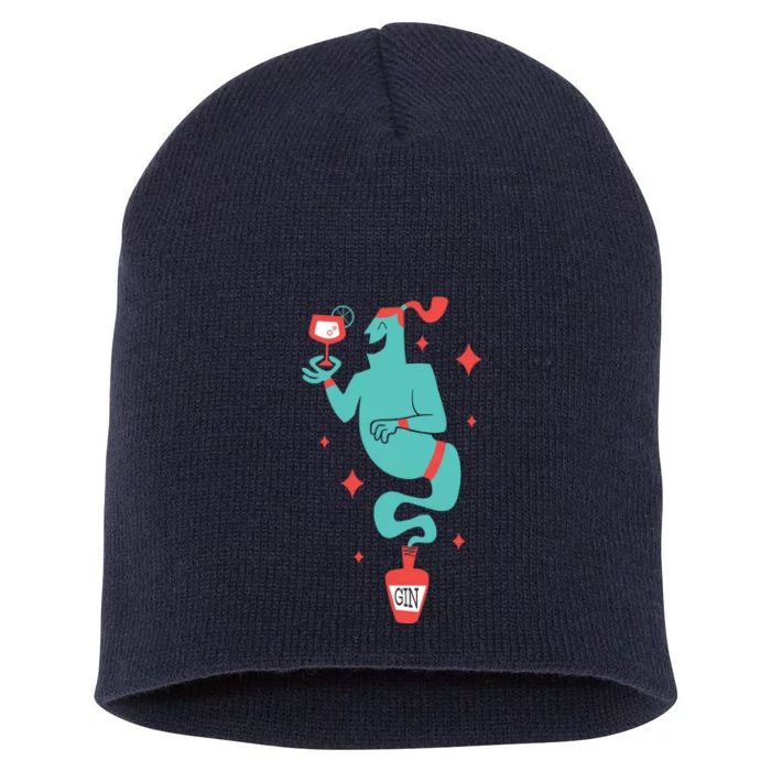 Drunk Genie Short Acrylic Beanie