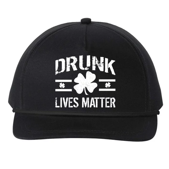 Drunk Lives Matter Snapback Five-Panel Rope Hat