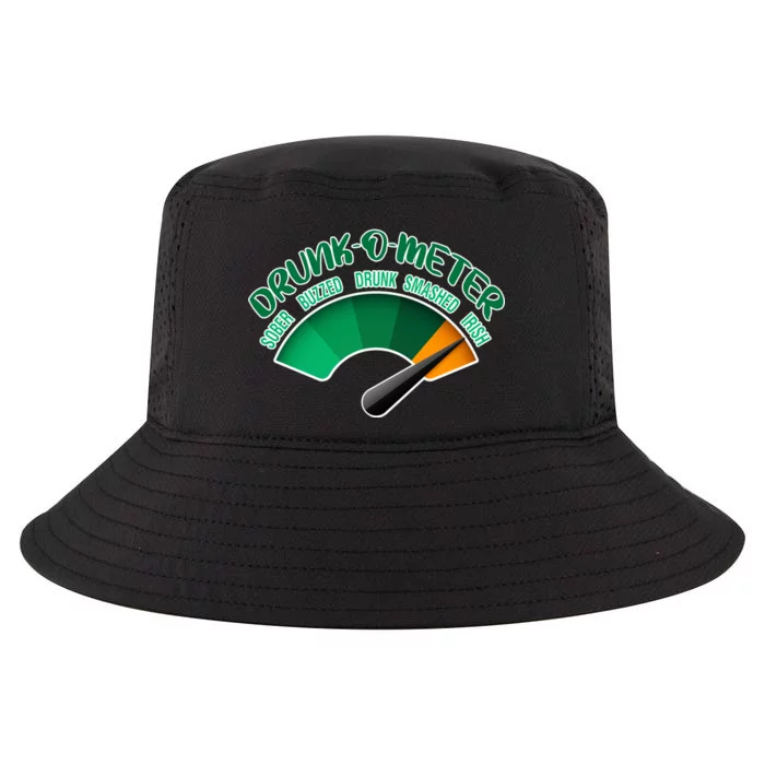 Drunk O Meter Sober Buzzed Smashed Irish Cool Comfort Performance Bucket Hat