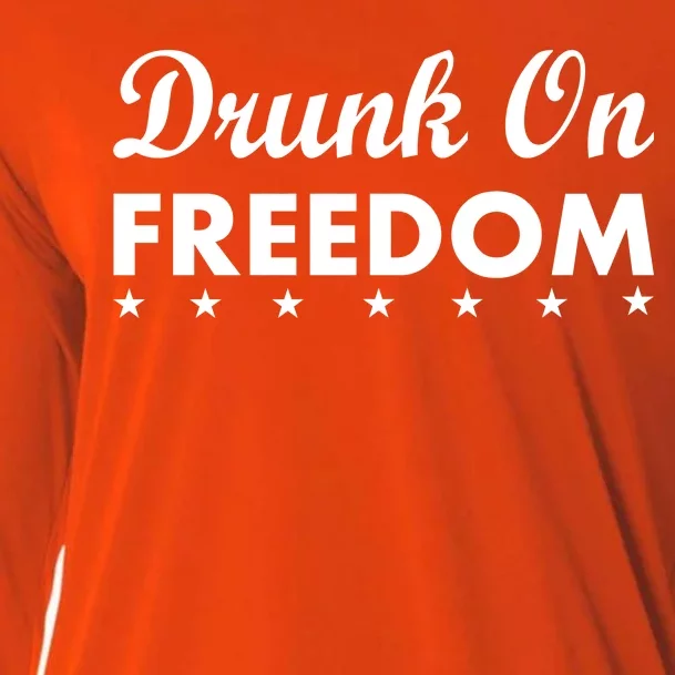 Drunk On Freedom Cooling Performance Long Sleeve Crew