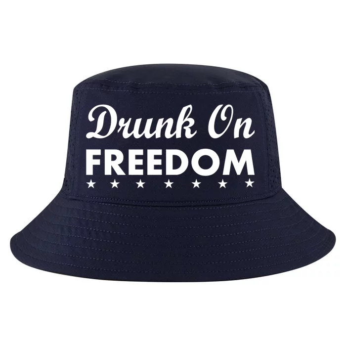 Drunk On Freedom Cool Comfort Performance Bucket Hat