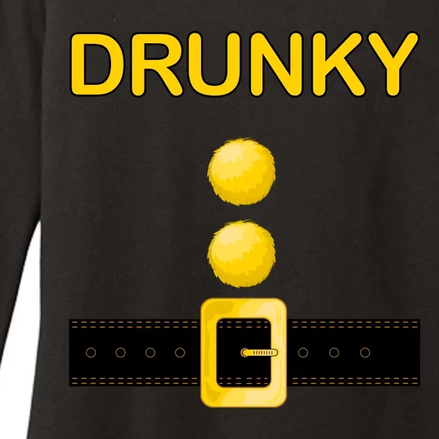 Drunky Dwarf Costume Womens CVC Long Sleeve Shirt