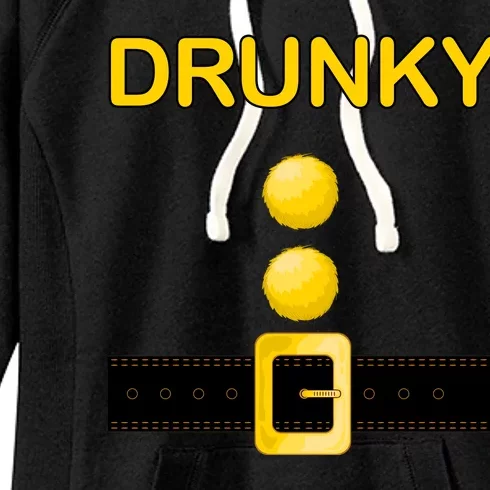 Drunky Dwarf Costume Women's Fleece Hoodie