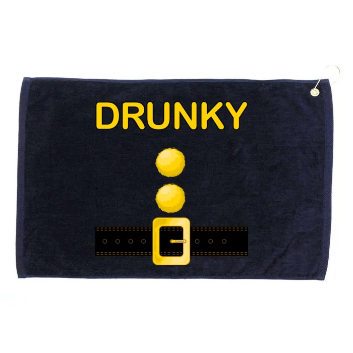 Drunky Dwarf Costume Grommeted Golf Towel