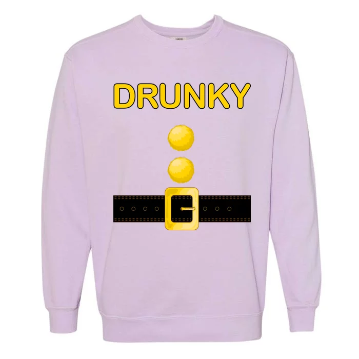 Drunky Dwarf Costume Garment-Dyed Sweatshirt