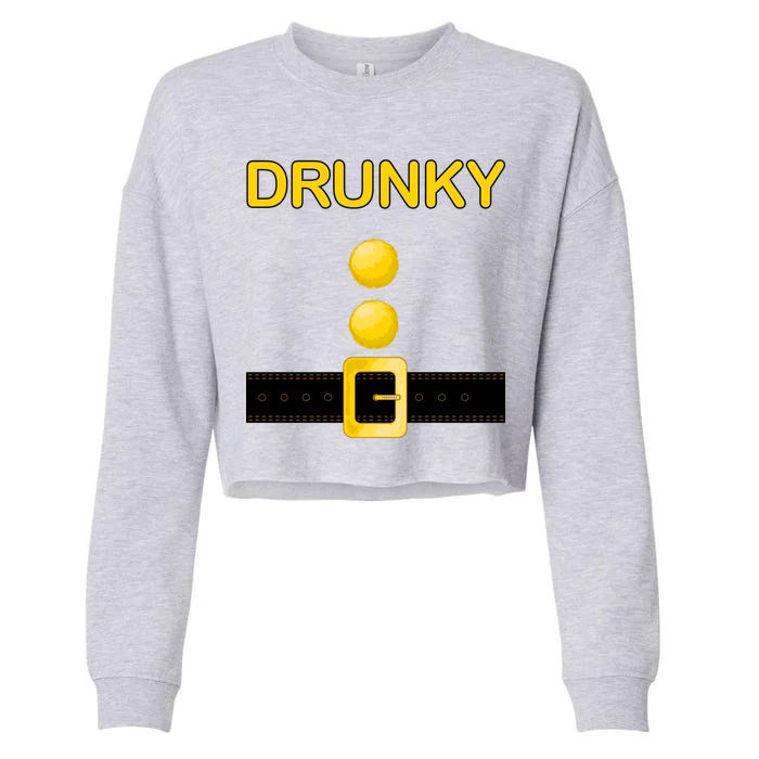 Drunky Dwarf Costume Cropped Pullover Crew