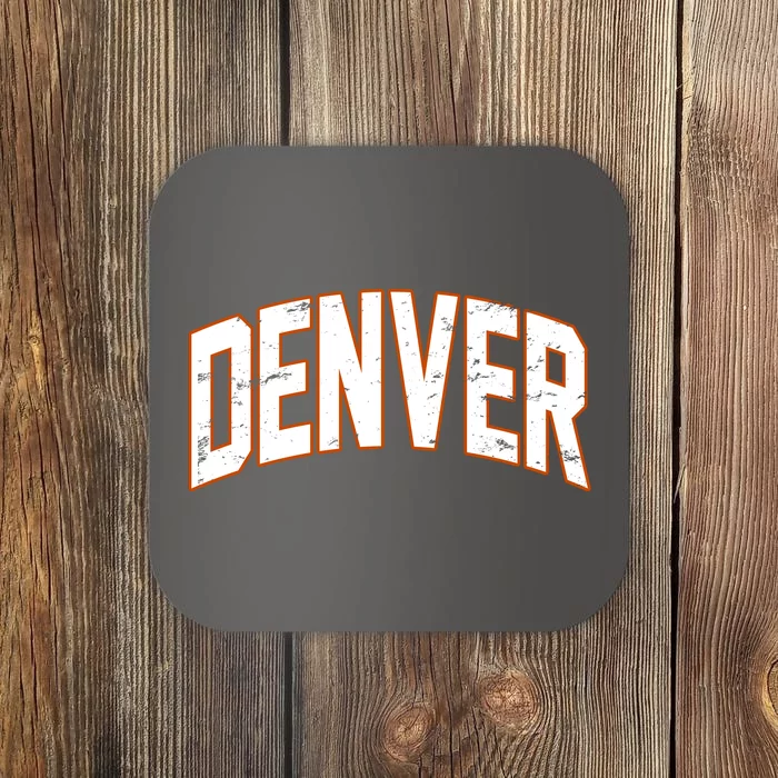 Denver Retro Vintage Coaster