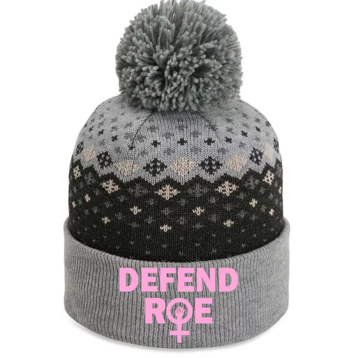 Defend Roe V Wade Feminist Rights Feminism Pro Choice Pro Roe The Baniff Cuffed Pom Beanie