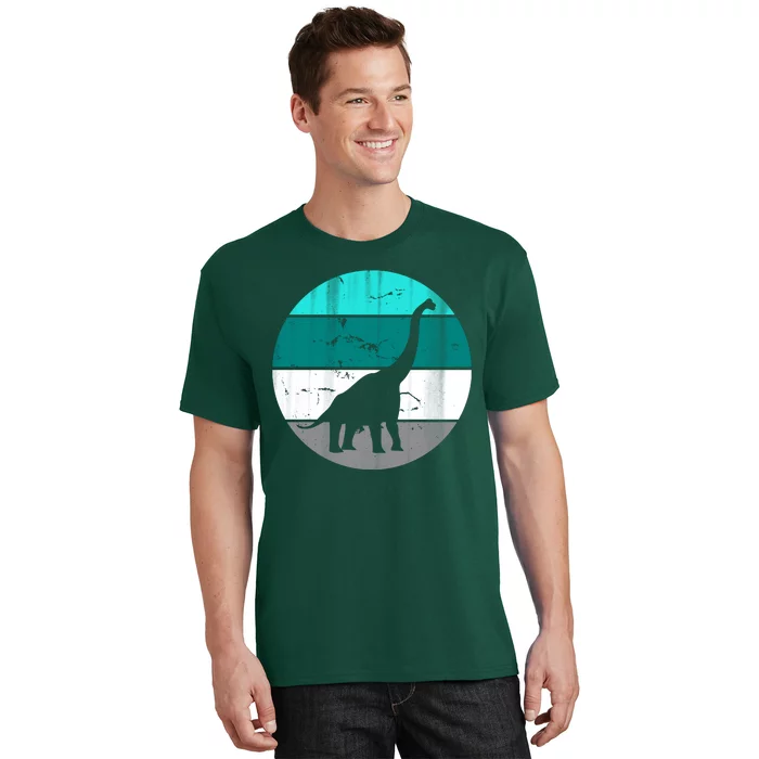 Dino Retro Vintage Brachiosaurus T-Shirt