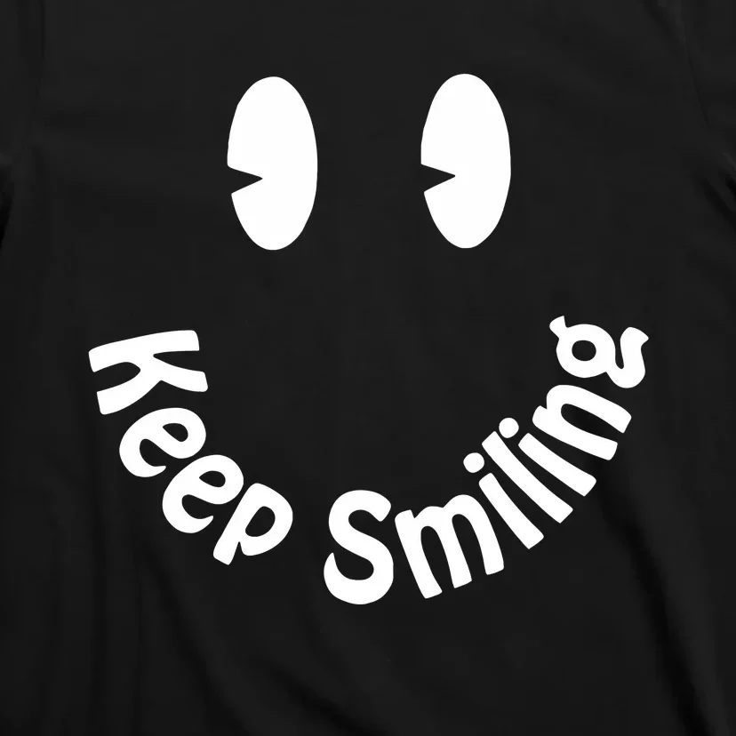 Devon Rodriguez Wearing Keep Smiling T-Shirt