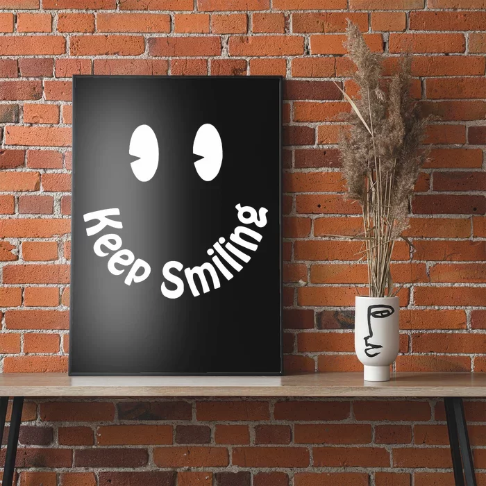 Devon Rodriguez Wearing Keep Smiling Poster