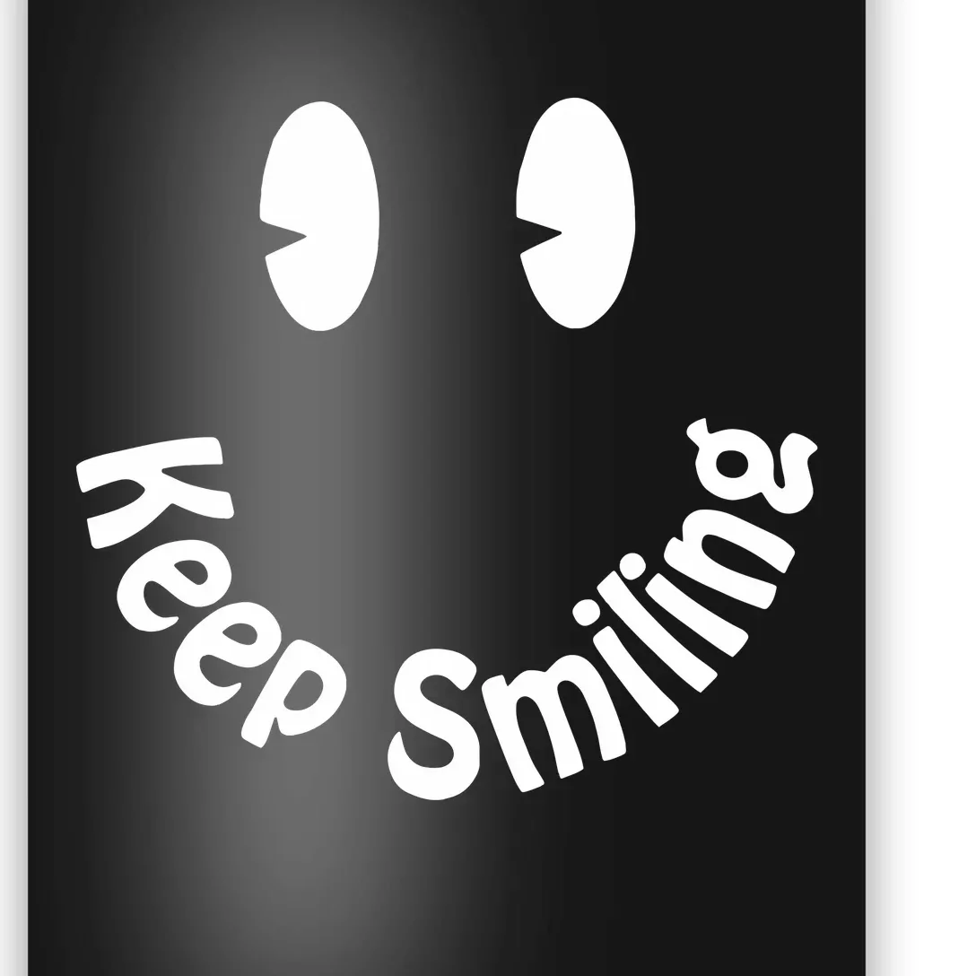 Devon Rodriguez Wearing Keep Smiling Poster